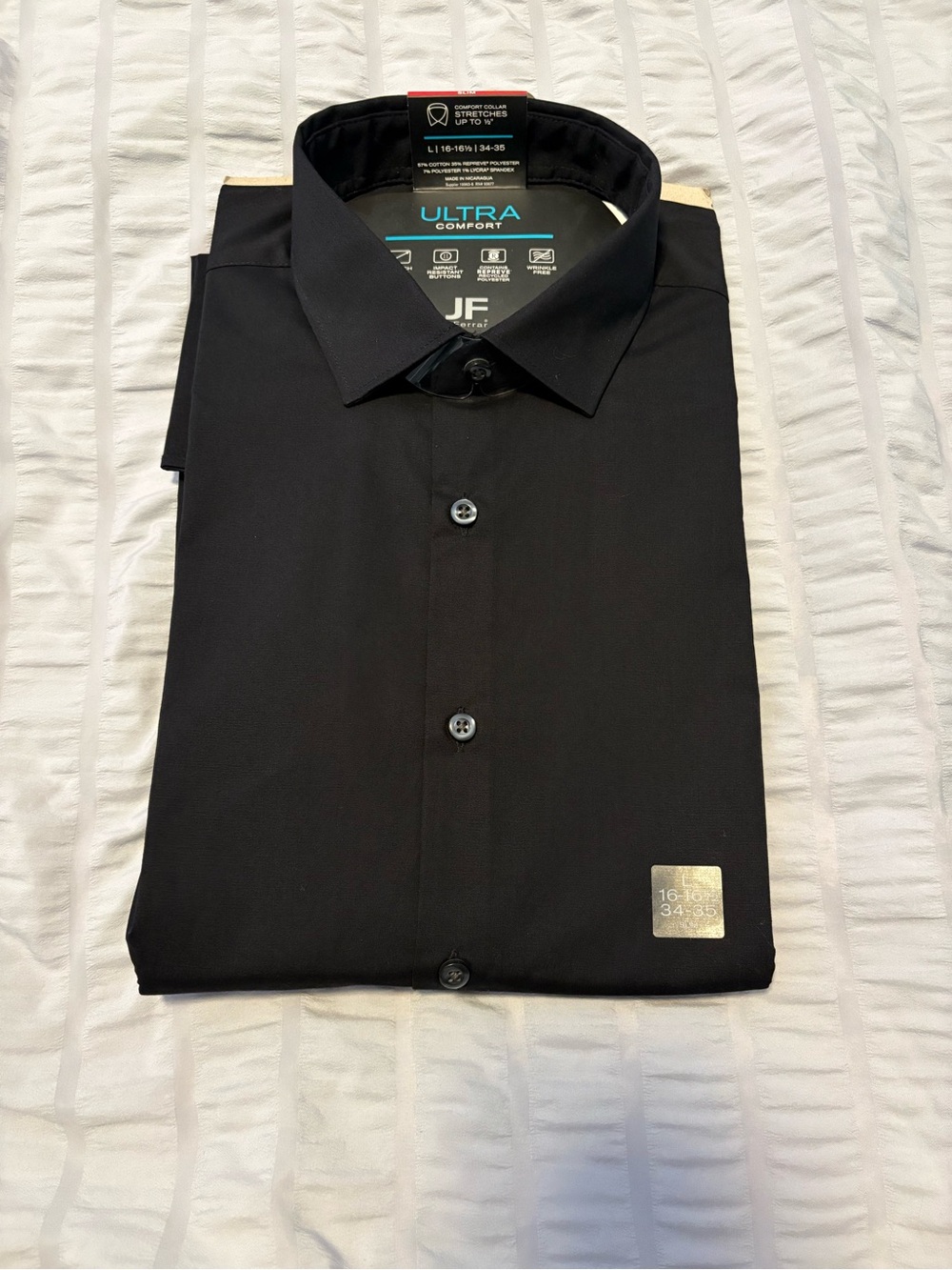 Men’s black J.Ferrar dress shirt